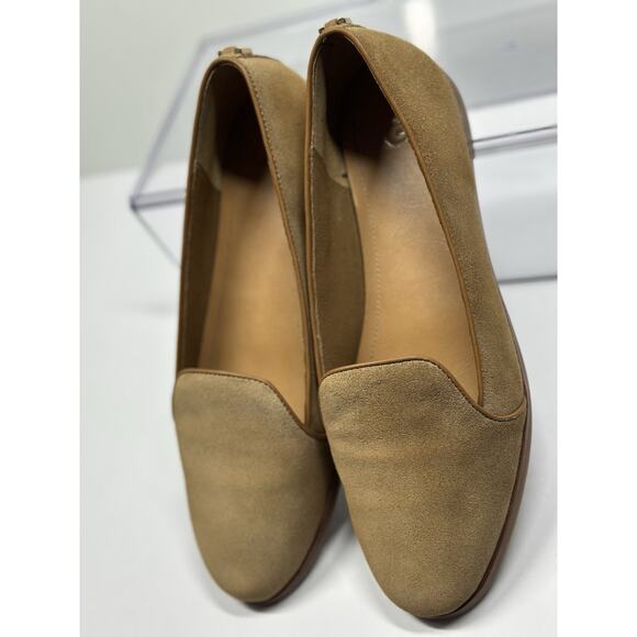 UGG Women's Brown Chestnut Suede Ballet Flats Slip On Size 7 - Picture 4 of 8